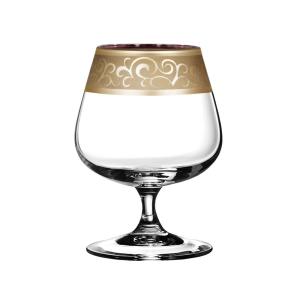 Бокалы для бренди 6 шт с узором "Камея"																														
