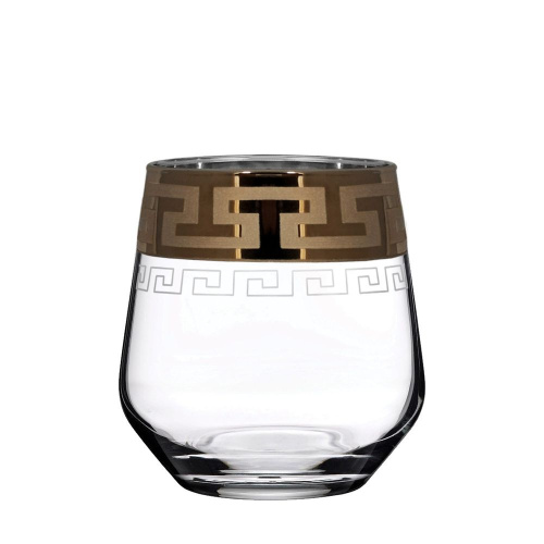 Стаканы для виски 6 шт с узором "Греческий узор "