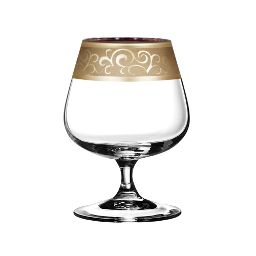 Бокалы для бренди 6 шт с узором "Камея"																														