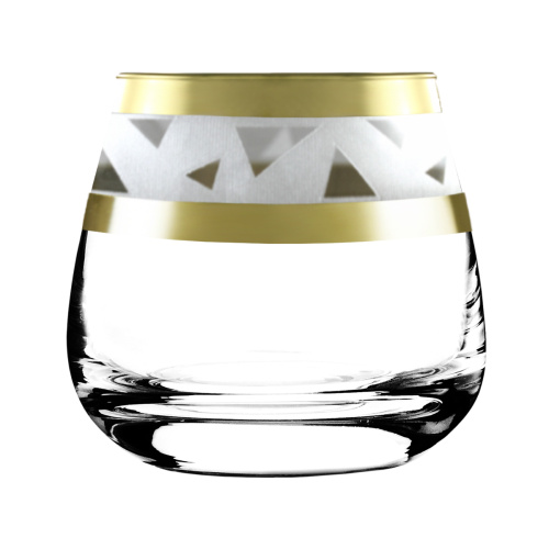 Стаканы для виски 6 шт с узором "Голден айс"																														